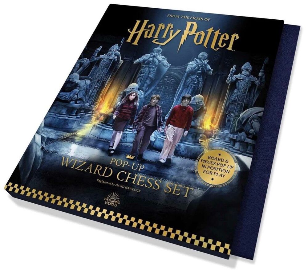 New Harry Potter Pop-Up Spell Chess Game & Book Insight Editions